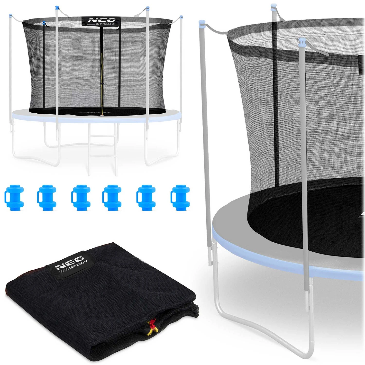  Siatka do trampoliny wewnętrzna 312cm 10ft Neo-Sport