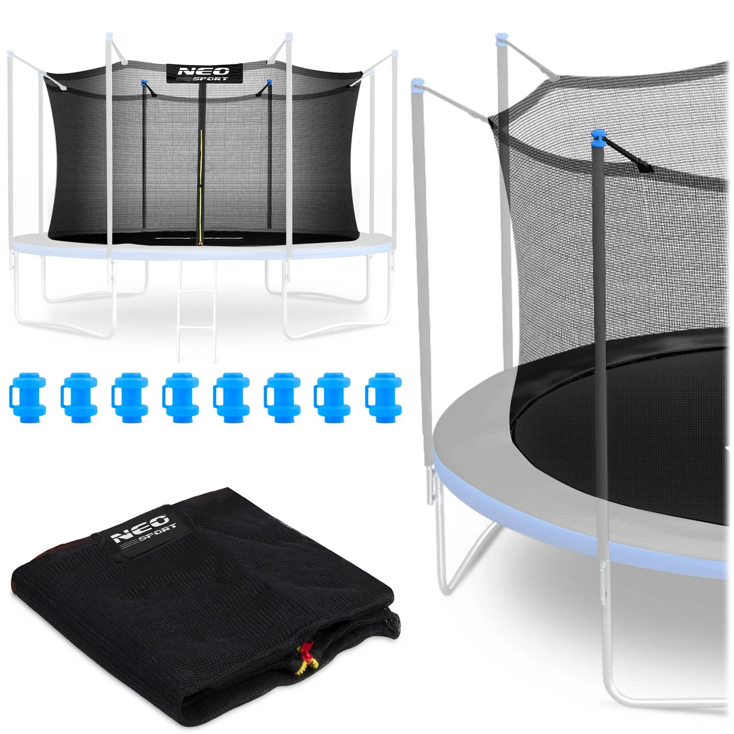 Siatka do trampoliny wewnętrzna 465 cm 15 ft Neo-Sport