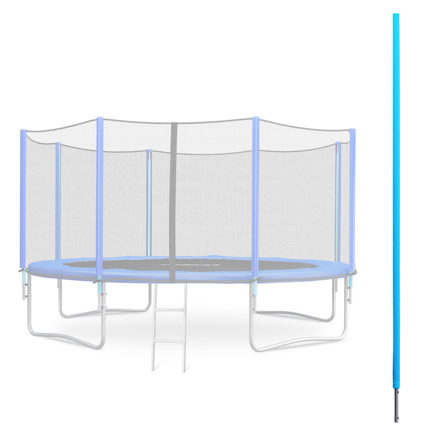 Słupek do trampoliny zewn. 8-15ft niebieski Neosport
