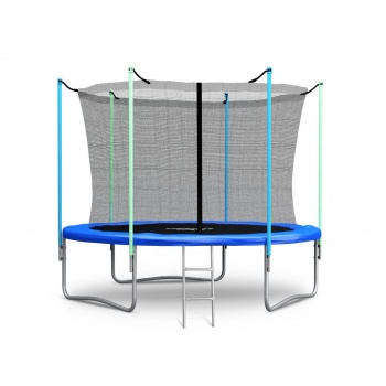 Trampolina ogrodowa 10ft/312cm z siatką wewnętrzną i drabinką Neo-Sport