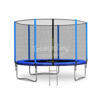 Trampolina ogrodowa 10ft/312cm z siatką zewnętrzną i drabinką Neo-Sport 