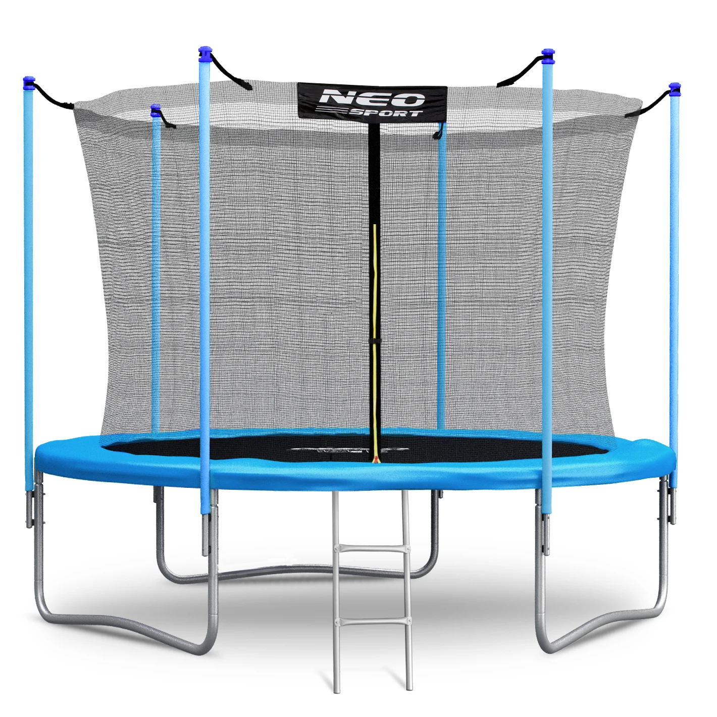 Trampolina ogrodowa 10ft/312cm z siatką wewnętrzną i drabinką Neo-Sport