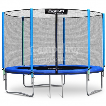 Trampolina ogrodowa 6ft/183cm z siatką zewnętrzną i drabinką Neo-Sport