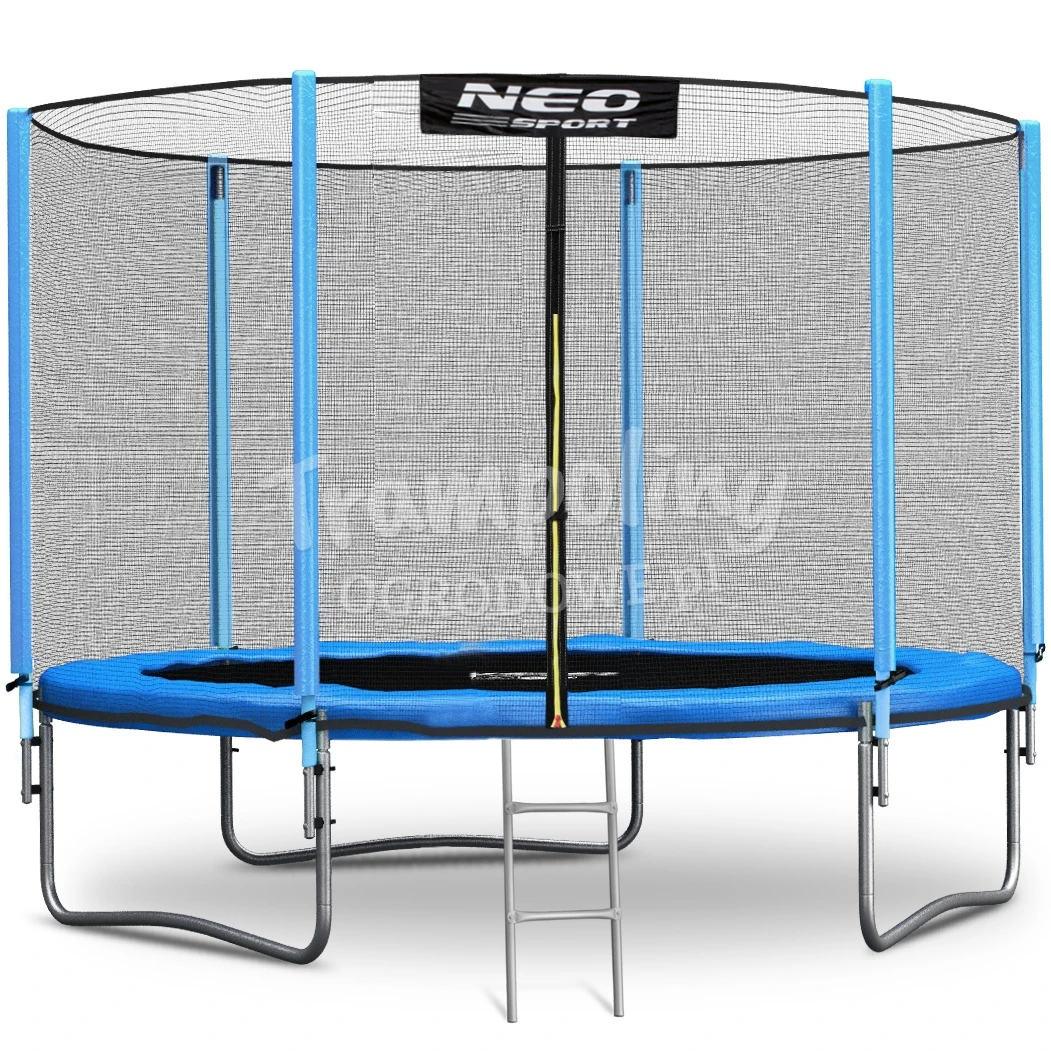 Trampolina ogrodowa 8ft/252cm z siatką zewnętrzną i drabinką Neo-Sport