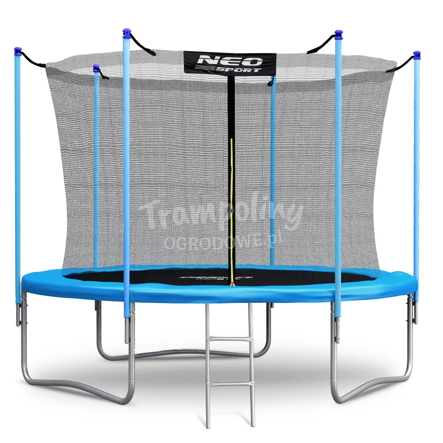 Trampolina ogrodowa 8ft/252cm z siatką wewnętrzną i drabinką Neo-Sport