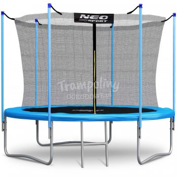 Trampolina ogrodowa 8ft/252cm z siatką wewnętrzną i drabinką Neo-Sport