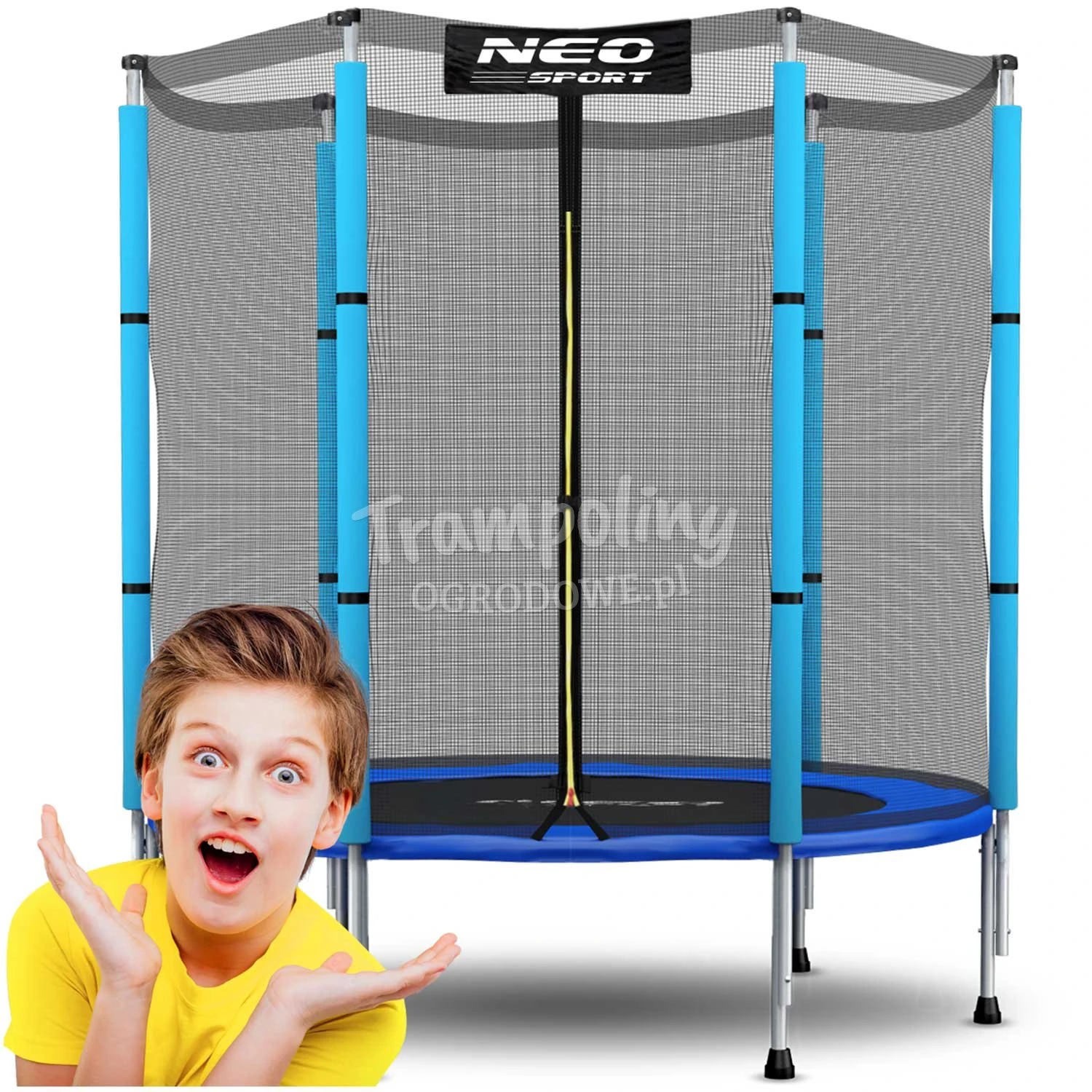 Trampolina ogrodowa dla dzieci 140 cm 4,5ft Neo-Sport