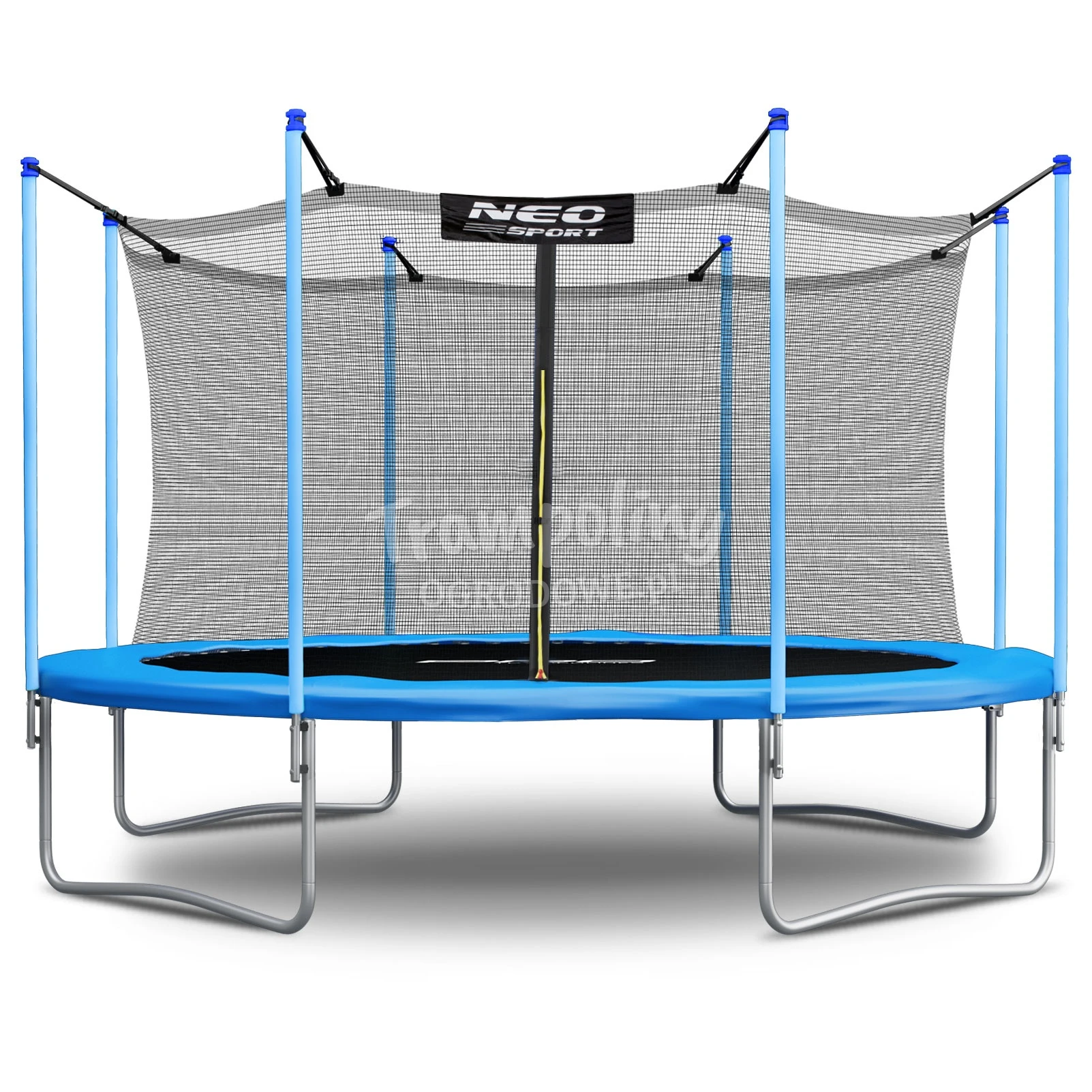 Trampolina ogrodowa 14ft/435cm z siatką wewnętrzną i drabinką Neo-Sport