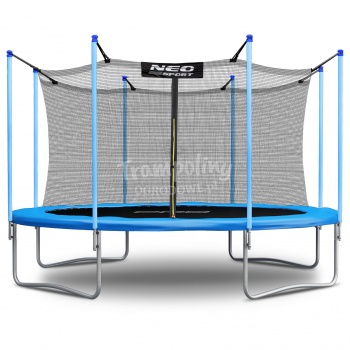 Trampolina ogrodowa 14ft/435cm z siatką wewnętrzną i drabinką Neo-Sport